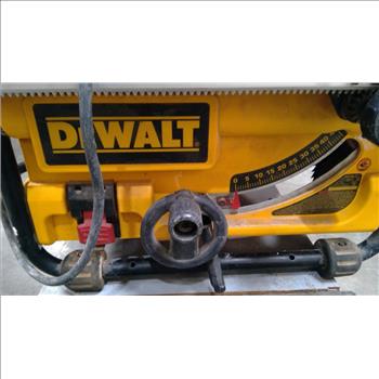 Dewalt Jobsite Table Saw