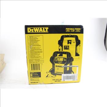 DeWalt Jump Starter & Digital Air Compressor
