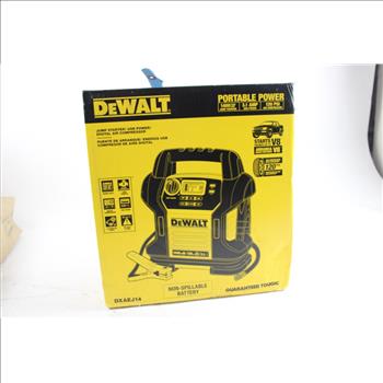 DeWalt Jump Starter & Digital Air Compressor