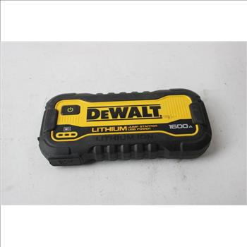 Dewalt Jump Starter USB Power, With Jumper Cables