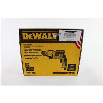 DeWalt Keyless Chuck Drill Kit