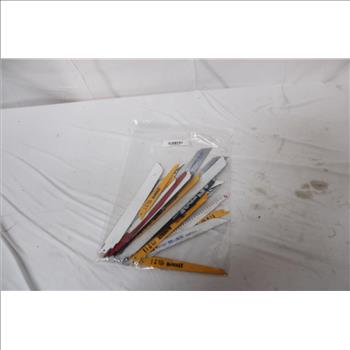 Dewalt, Lenox, Craftsman Reciprocating Saw Blades, 20+ Pieces