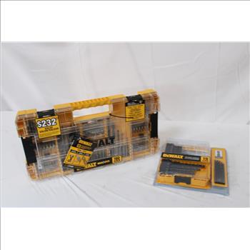 Dewalt Maxfit Ultra Steel Screwdriving Drill Bit Set & Dewalt Black Oxide Drill Bit Set