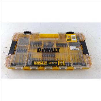 Dewalt MaxiFit 120 Piece Screwdriver And Drill Bit Set