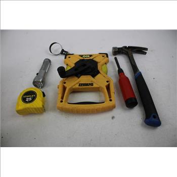 DeWalt Measuring Tape And Mixed Tool Lot 10+