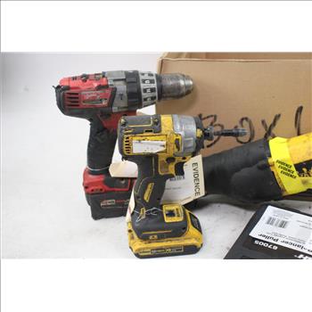 DeWalt, Milwaukee, Reciprocating Saw, Drill And More