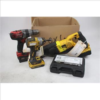 DeWalt, Milwaukee, Reciprocating Saw, Drill And More