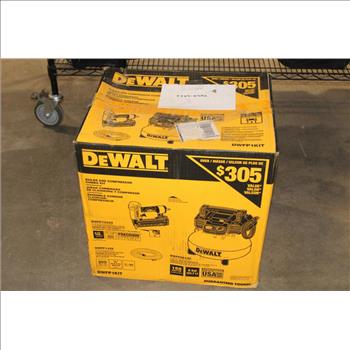 DeWalt Nailer & Compressor Combo Kit