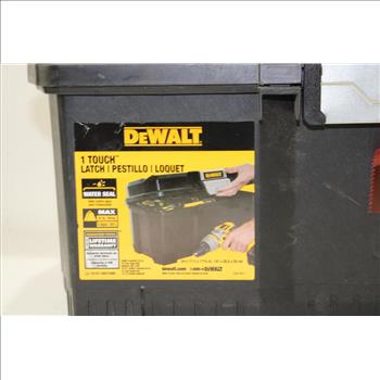 Dewalt One Touch Tool Box With Tools