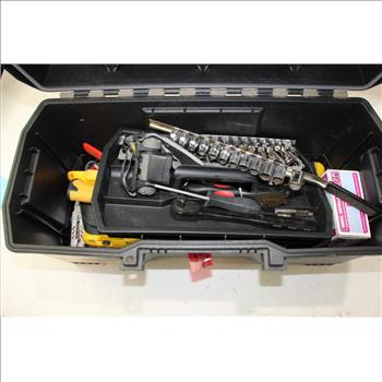 Dewalt One Touch Tool Box With Tools