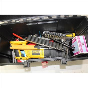 Dewalt One Touch Tool Box With Tools