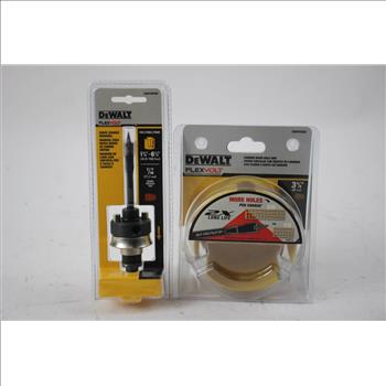 DeWalt Quick Change Mandrel, Carbide Wood Hole Saw And More