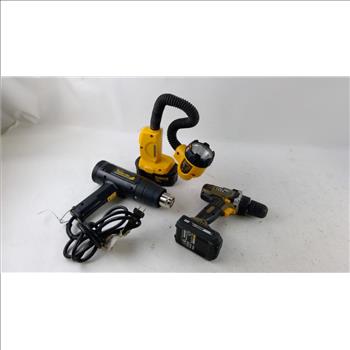 Dewalt Rechargable Light And More 3 Pieces