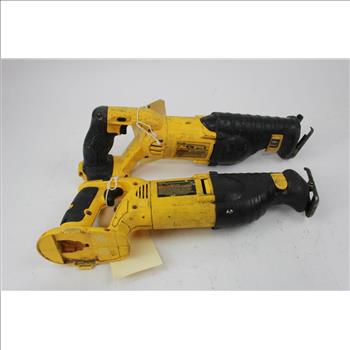 Dewalt Reciprocating Saw, 2 Pieces