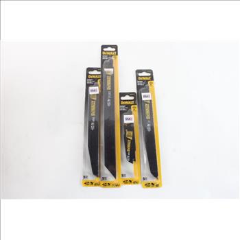 DeWalt Reciprocating Saw Blades, 4 Pieces