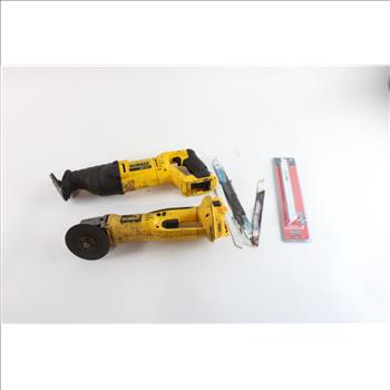 DeWalt Reciprocating Saw & Cut-Off Tool, 2 Pieces