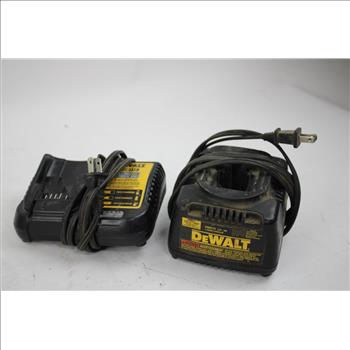 Dewalt Reciprocating Saw With Battery Chargers, 3 Pieces