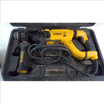 DeWalt Rotary Hammer Drill With Case
