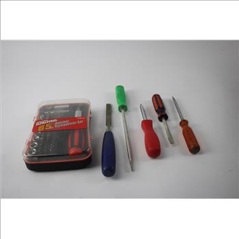 DeWalt  Screwdriver, Craftsman Ratchet Wrench, And More, 30+ Pieces