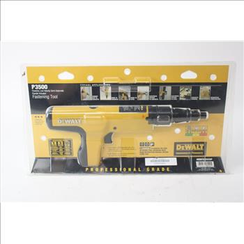 DeWalt Semi-Automatic Powder Actuating  Fastening Tool, P3500