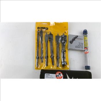Dewalt Spade Bit Set And More 3 Pieces