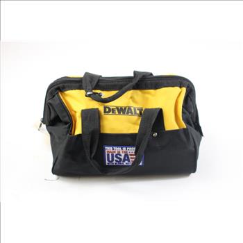Dewalt Tool Bag With Hammer Drill/ Drill Driver, Impact Driver, Battery Pack And Battery Charger, 5 Pieces