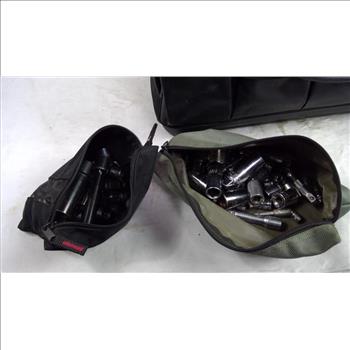 Dewalt Tool Bag With Husky Sockets, And Pittsburgh Sockets