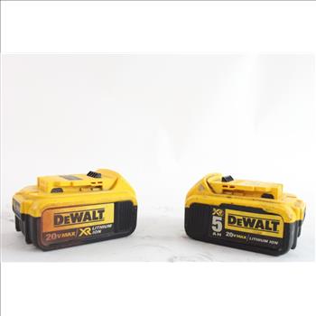 DeWalt Tool Batteries, 2 Pieces