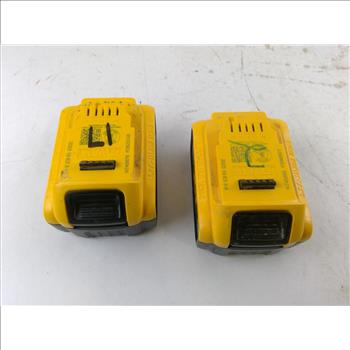 Dewalt Tool Batteries 2 Pieces