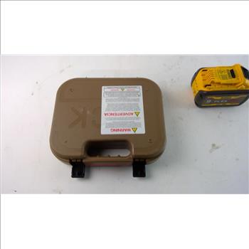 DeWalt Tool Battery And Glock Gun Case, 2 Pieces