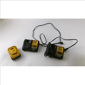 Dewalt Tool Battery Chargers And More 3 Pieces