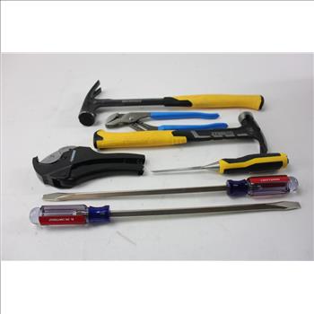 Dewalt Tool Box And Assorted Tools 10+ Pieces