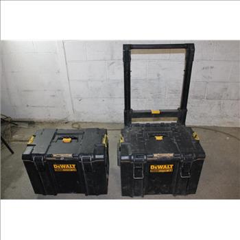 DeWalt Tool Box With Jobsite Radio, Oscillating Tool, And More, 5+ Pieces