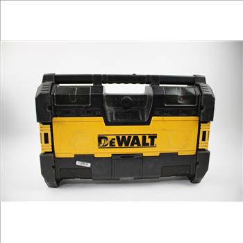 Dewalt Toughsystem Portable And Stackable Radio With Bluetooth And Battery Charger