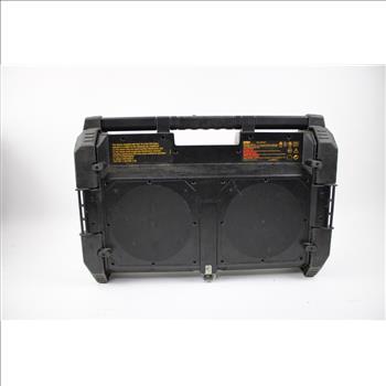 Dewalt Toughsystem Portable And Stackable Radio With Bluetooth And Battery Charger