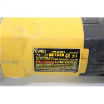 Dewalt Trim Router