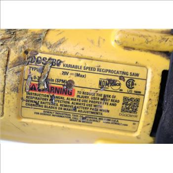 Dewalt Variable Speed Reciprocating Saw