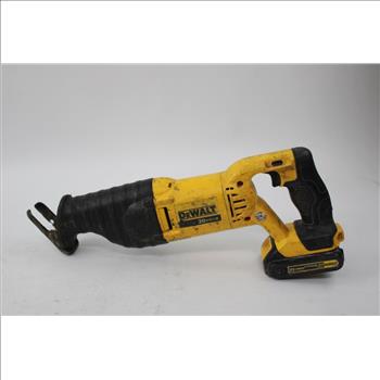 Dewalt Variable Speed Reciprocating Saw With Bosch Laser Measure