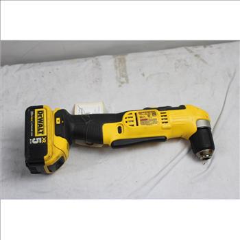 DeWalt VSR Cordless Right Angle Drill/Driver