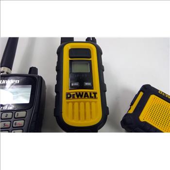 Dewalt Walkie Talkie IP-67, Wearable Walkie Talkie, Uniden Walkie Talkie, 4 Pieces