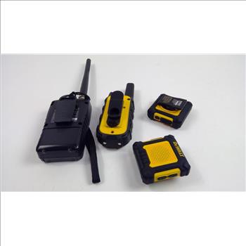 Dewalt Walkie Talkie IP-67, Wearable Walkie Talkie, Uniden Walkie Talkie, 4 Pieces