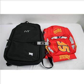 Deya, Nike, Tokyo Ghoul And Cars Backpacks, 4 Pieces