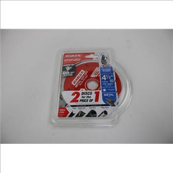 Diablo Diamond Metal Cut-Off Discs 4-1/2