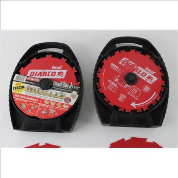 Diablo Saw Blades And Stacked Dado Sets, 5 Pieces