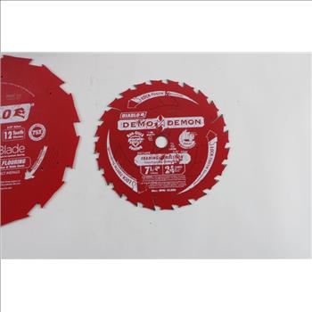 Diablo Saw Blades And Stacked Dado Sets, 5 Pieces