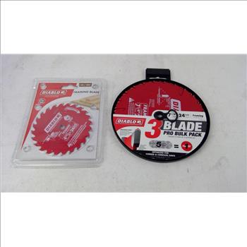 Diablo Saw Lot, 2 Pieces