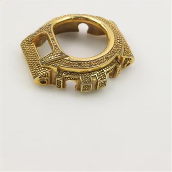 Diamond Base Metal Watch Case Top