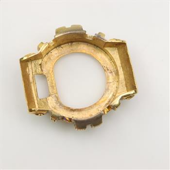 Diamond Base Metal Watch Case Top