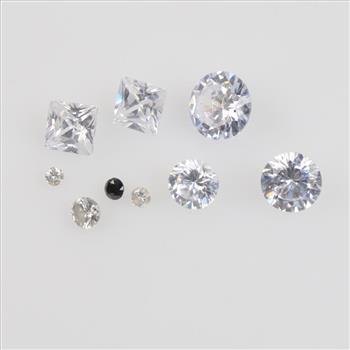 Diamonds With Craft Stones, 9 Stones