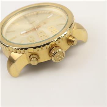 Diesel Double Down Yellow Dial Watch